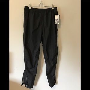 NWT ASICS Windbreaker Pants w Pockets!